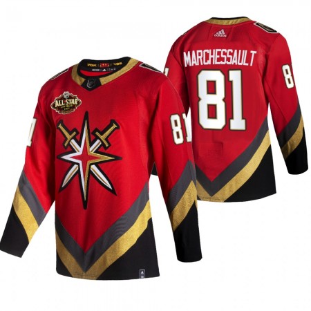 Vegas Golden Knights Jonathan Marchessault 81 2022 NHL All-Star Reverse Retro Authentic Shirt - Mannen